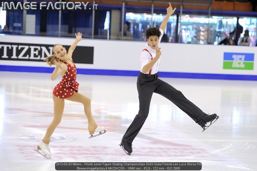 2013-03-03 Milano - World Junior Figure Skating Championships 0243 Giulia Foresti-Leo Luca Sforza ITA